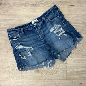 BKE Buckle Gabby Denim Shorts
